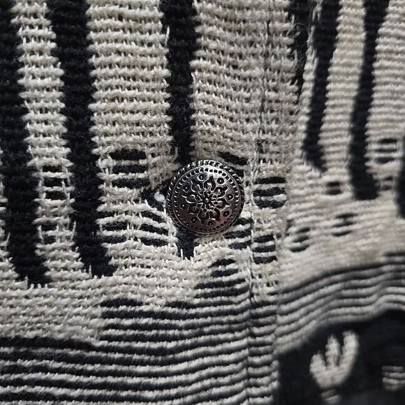 VTG Giraffe Tapestry Blazer Jacket FitsL NewIdentity Southwestern African Safari - Picture 8 of 14